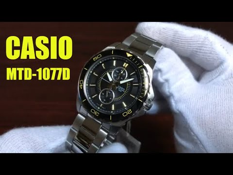 Casio MTD-1077D Multi-Function Sports Watch MTD1077D-1A2V