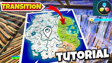 how to make a *MAP TRANSITION* in Davinci Resolve | (Im back...)