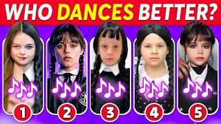 Who Dances Better? Wednesday Dance Edition  Salish Matter, Diana, Like Nastya, Skibidi