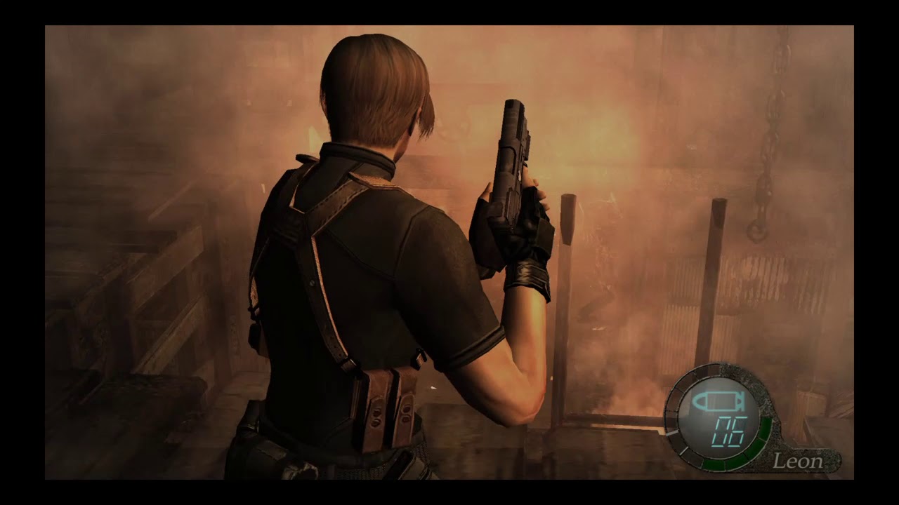Luchando con el primer jefe / resident evil 4 YouTube