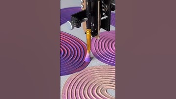 Purple pink acrylic painting on canvas. Purple pink color combo. Pen plotter art. #acrylicpainting