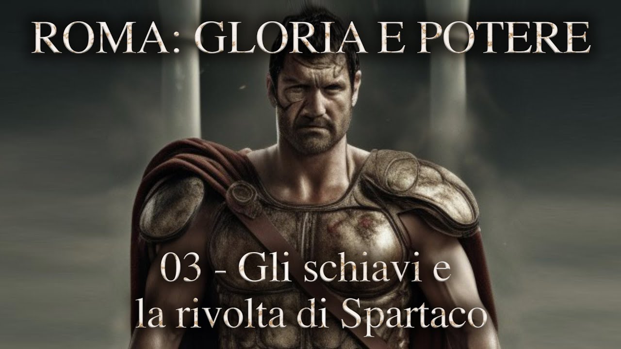 03 - ROMA, GLORIA E POTERE - I - Gli schiavi e la rivolta di Spartaco