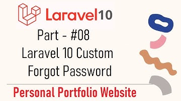 #8- Laravel 10 Custom Forgot Password | Personal Portfolio Website Laravel 10 | Mailtrap.io