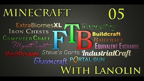 Feed the Beast: Season 2 - Feed the Beast Server Play -  Episode 5: Texture Pack and a Tree House