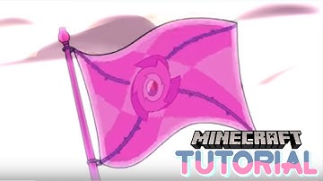 Minecraft Steven Universe Crystal Gem Flag Building Tutorial