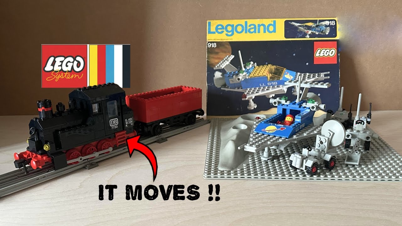 1980s Classic Space & Trains LEGO Haul