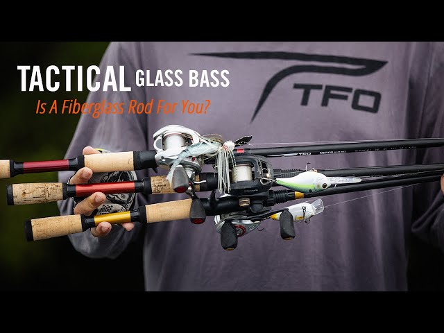 TFO Tactical Glass Bass Series - Is A Fiberglass Rod For You? 