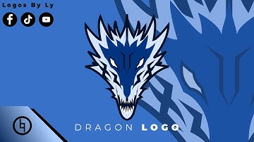 How To Turn a Dragon Image Into  a Mascot Logo Using Inkscape 🐲