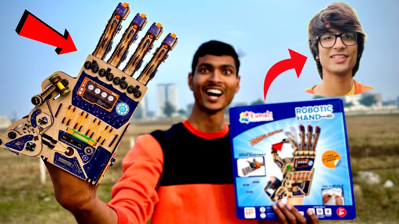 Unboxing Robotic Hand Project By Sourav Joshi Vlogs | Should Buy Or Not ...