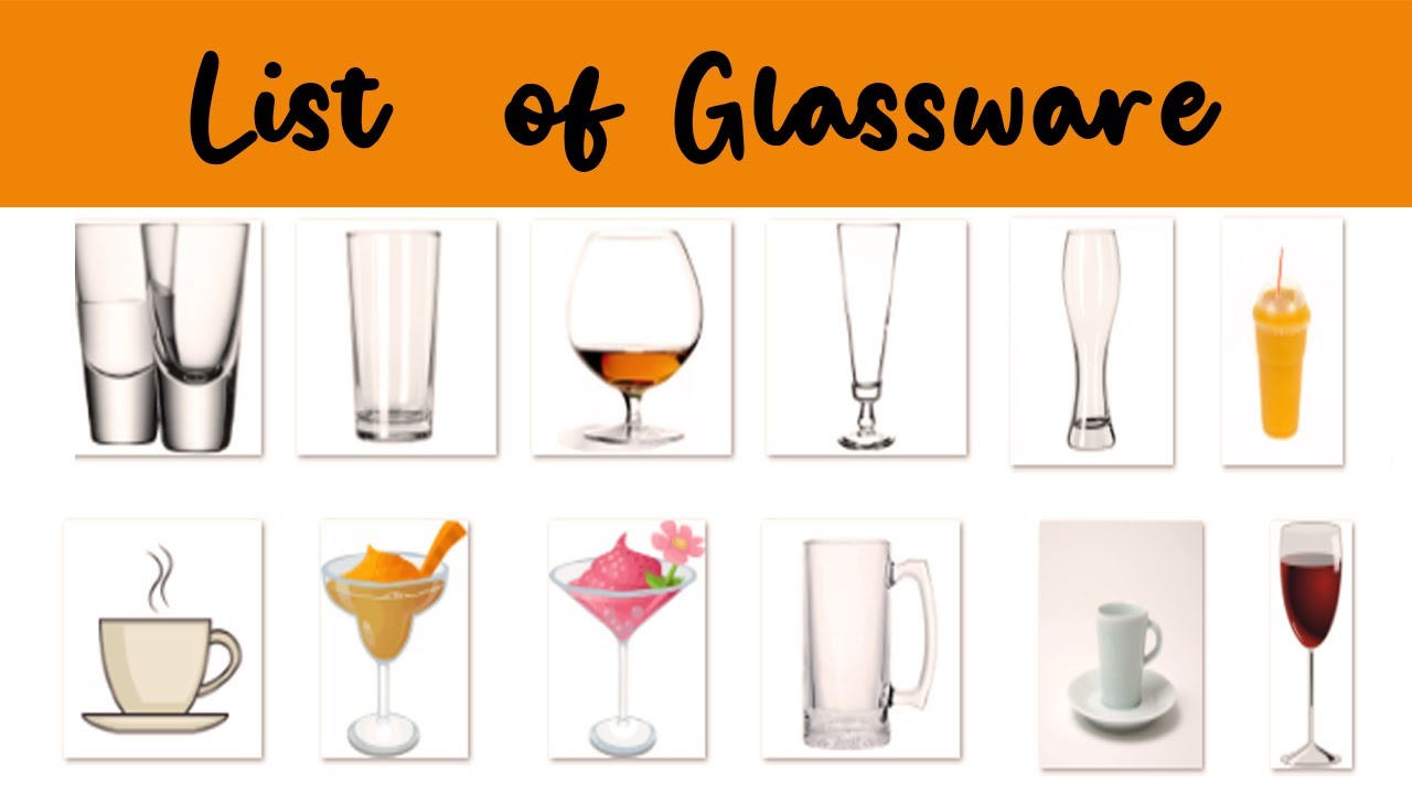 Как будет по английски стакан. Стакан на английском. Glassware. Types of Glasses. Бокал и очки в английском языке.