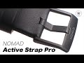 Apple Watch 全モデル対応  NOMADの防水レザーバンド「Active Strap Pro」【入学式にもつけていける】シンプル＆タフな防水レザー