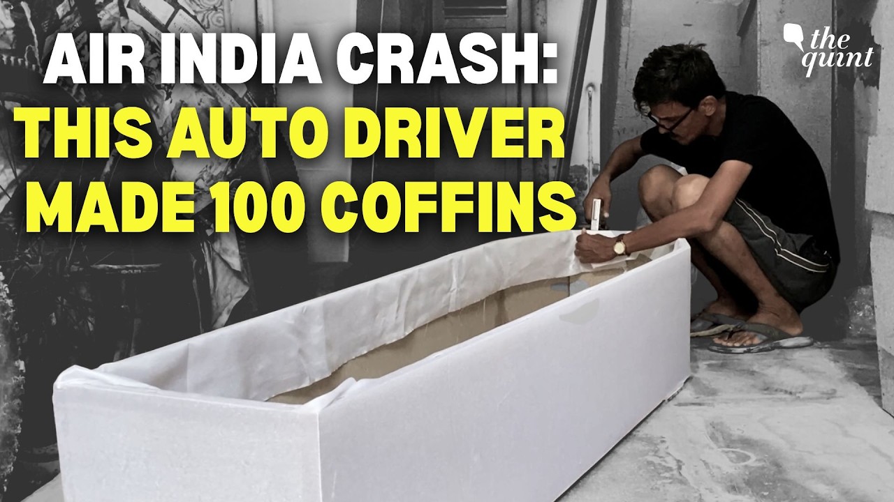 Air India Crash: The Ahmedabad Auto Driver Who Made 100 Coffins For Victims | The Quint