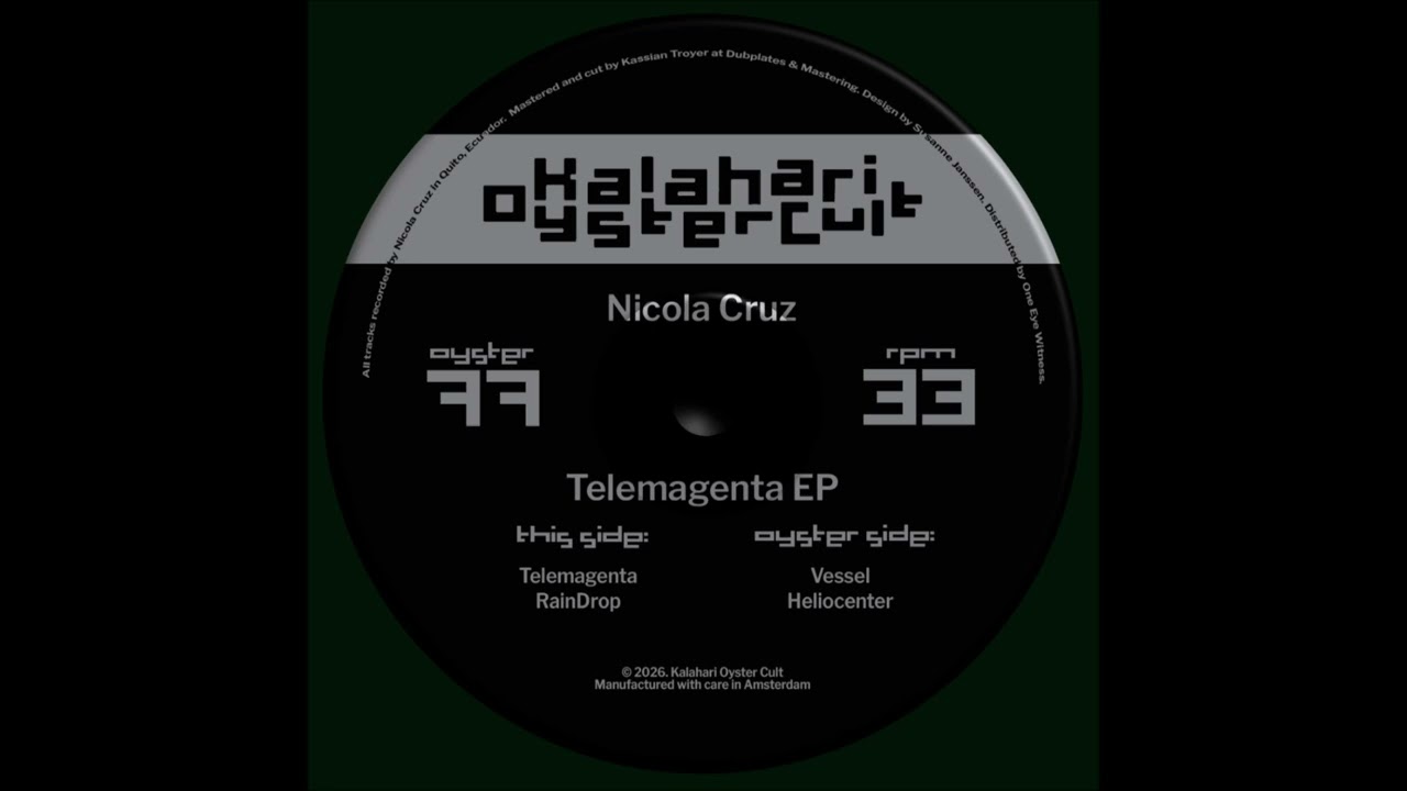 Nicola Cruz - Vessel [OYSTER77] - YouTube