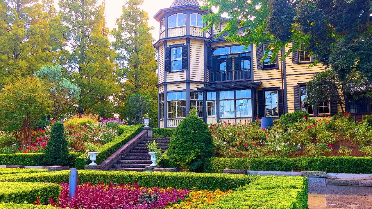 “Yamate Italian Garden” for relaxing & healing｜BEAUTIFUL ROSE GARDEN