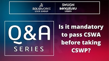 Is it mandatory to pass CSWA for getting CSWP certified?