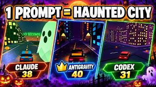 Claude Code vs Codex vs Antigravity: 3 AIs Built a Haunted City Game From 1 Prompt