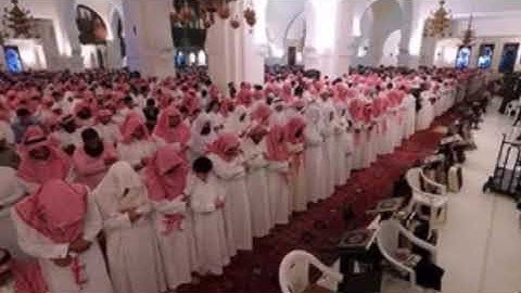 تلاوة نجدية للشيخ خالد الجليل من سورة المائدة من الليلة السابعة رمضان 1443ه.