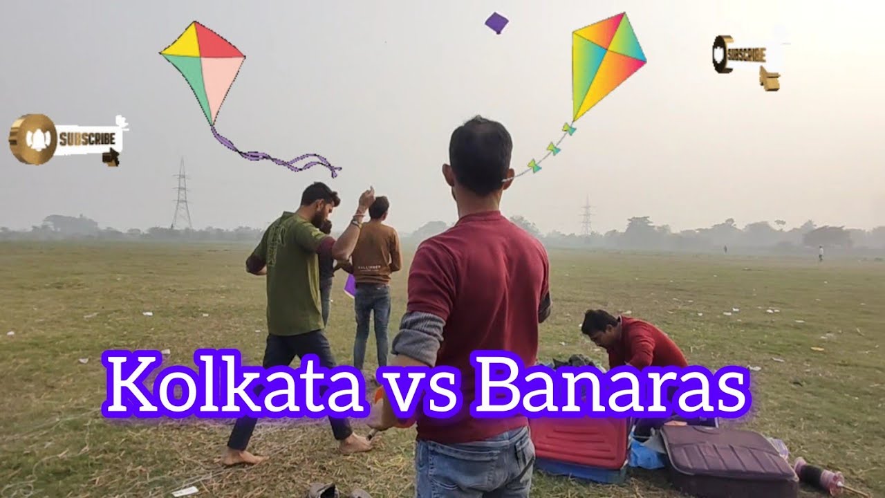 Kolkata vs Banaras . kite competition full video 