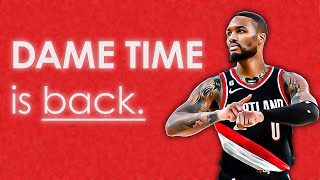 I found Damian Lillard's last 14 Clutch Shots as a Blazer...