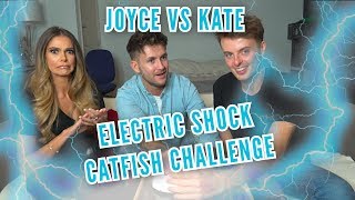 KATE VS JOYCE | ELECTRIC SHOCK CATFISH CHALLENGE