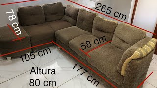 Venda sofá 2 e 3 lugares ou de canto