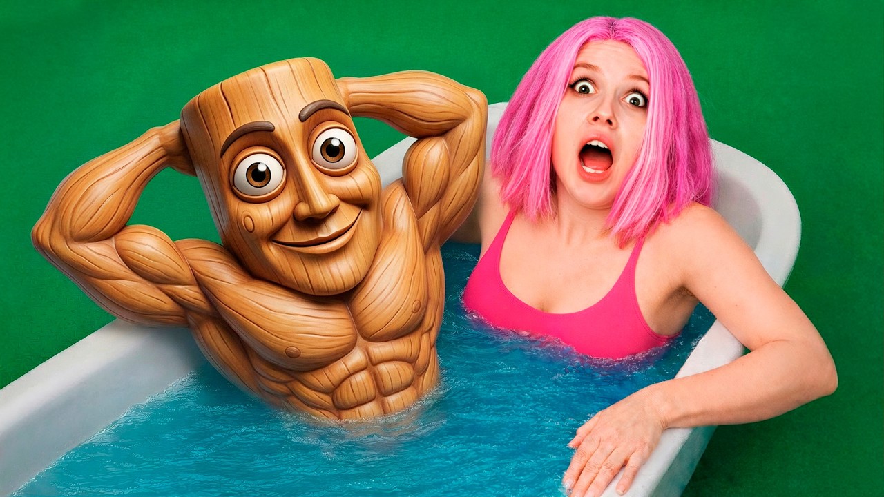 я кинул в ванну ВСЕ БОМБОЧКИ BRAINROT **Tung Tung Sahur, Ballerina Cappuccina, Tralalero Tralala**