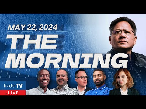 The Markets: Morning❗ May 23 -Live Trading $NVDA $AMD $SNOW $BABA $TSLA $ARM $COIN👀(Live Streaming)