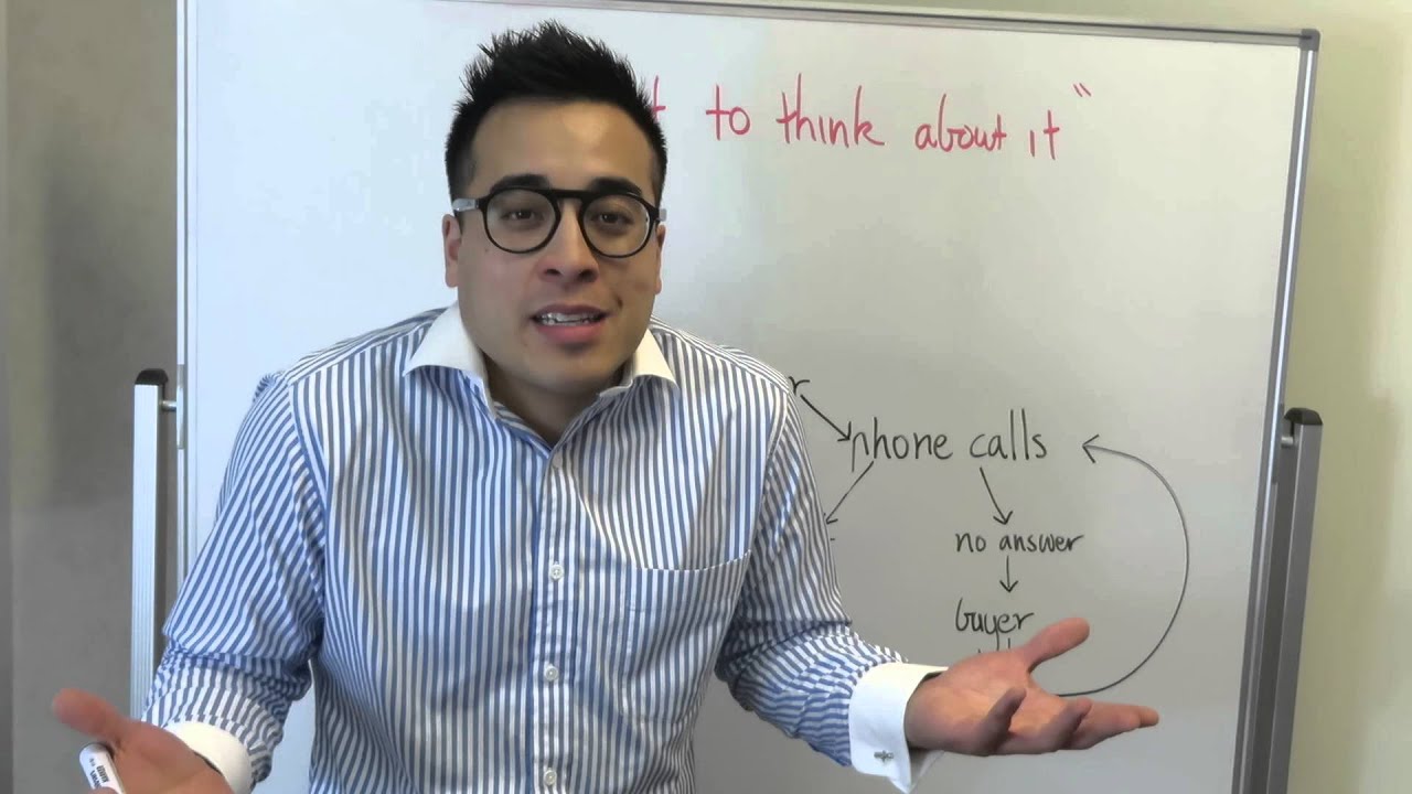 "I Want To Think About It" - Michael Choi - Melbourne Real Estate Training