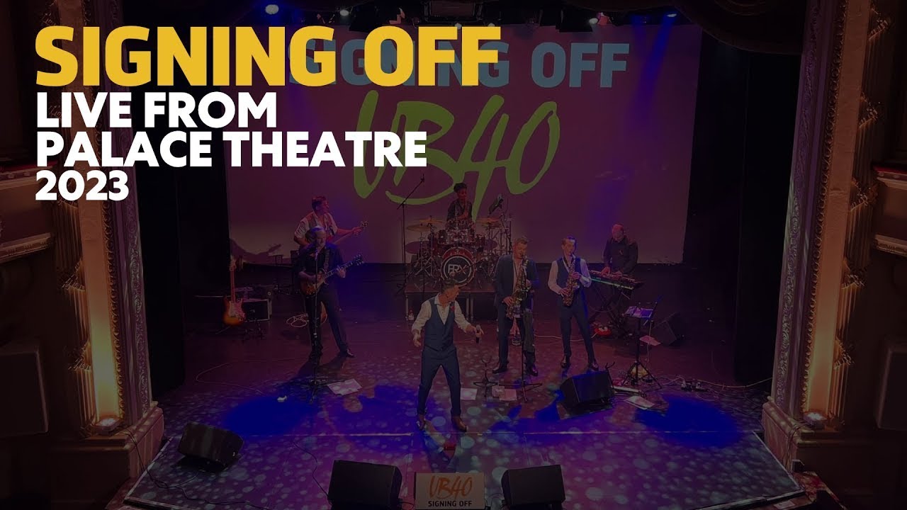 Red Red Wine - Signing Off UB40 Tribute - Live From Palace Theatre, Redditch (2023)
