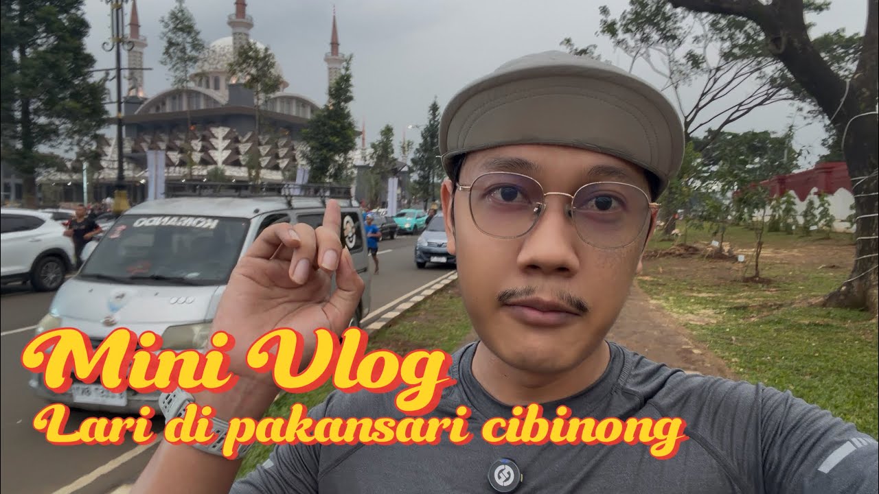 Mini Vlog Lari di Pakansari Cibinong