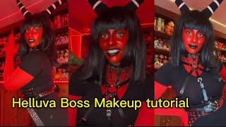 Helluva Boss Makeup Tutorial - Millie - Body Paint Tutorial