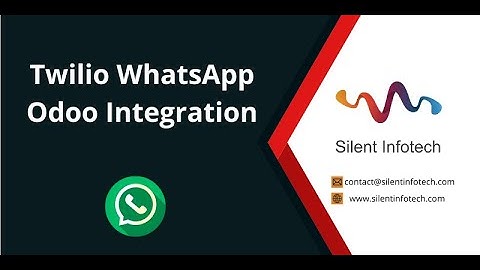 Twilio WhatsApp Odoo Integration Module for Odoo ERP