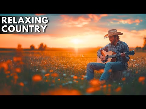 RELAXING COUNTRY MUSIC for Soft Skies and Open Roads 🌅