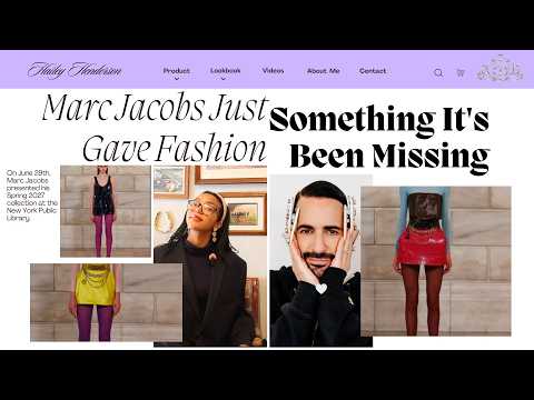 ジャケット・アウター MARK JACOBS archive short blouson 90s00s Marc Jacobs Just Gave Fashion Something It's Been Missing - YouTube