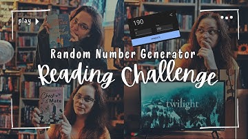 Random Number Generator Chooses How Much I Read... For a Week