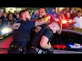 NYPD Bodycam: Suspect Fights Cops on Car as Angry Crowd  Screams #bodycam #police #usa 