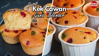 Resepi kek cawan mudah | tanpa mixer | gebu dan Moist