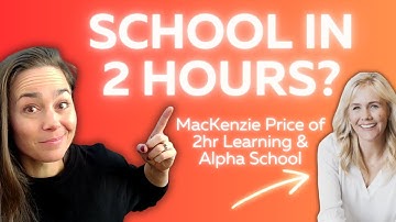How AI is Revolutionizing Homeschooling: 2hr Learning with MacKenzie Price of @future_of_education