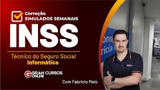 INSS Weekly Simulation Correction - Social Security Technician - IT with Fabricio Melo screenshot 2