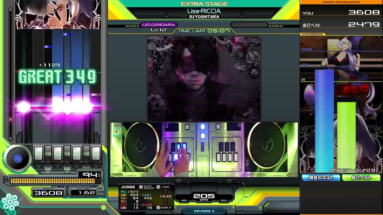 【BeatManiaⅡDX】Lisa-RICCIA SPL 正規 EX-HARD【Loony.】