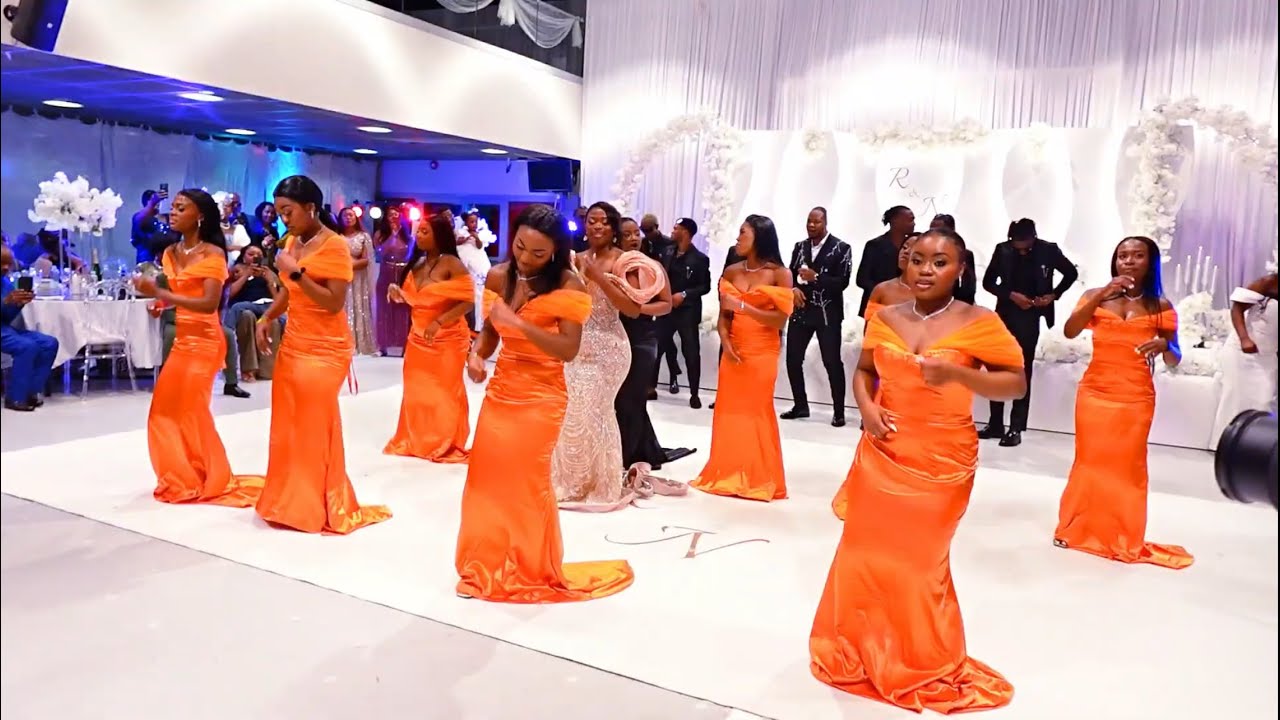 Epic Congolese wedding Entrance Dance ( RUBEN & Nancy)-( Finland) - (P-Media Record Studio)