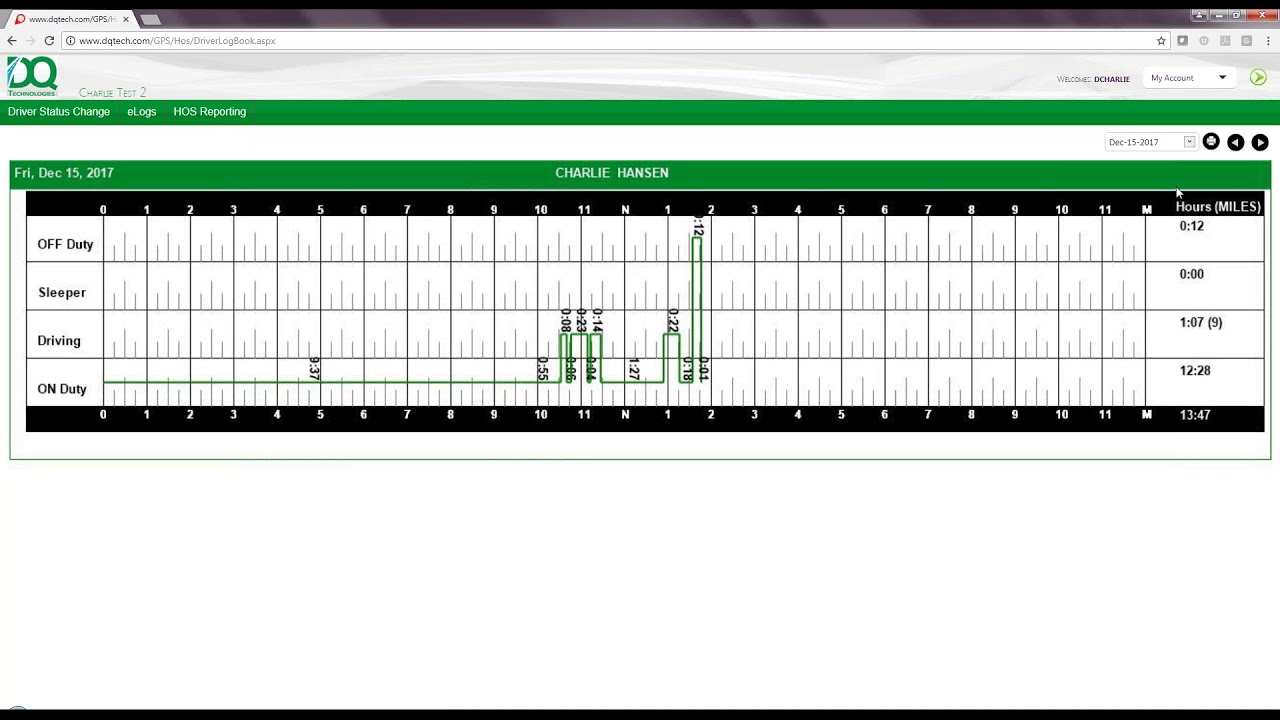 DQT GPS Website - ELD Driver Training - YouTube