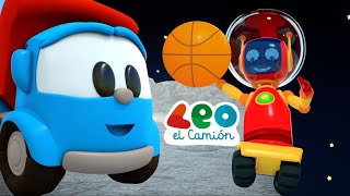 Leo the Truck Español - Basquetbol en la Luna - Podcast de Leo el Camión