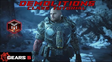 Demolitions Class Skill Cards Tutorial - Gears 5 Horde + Escape