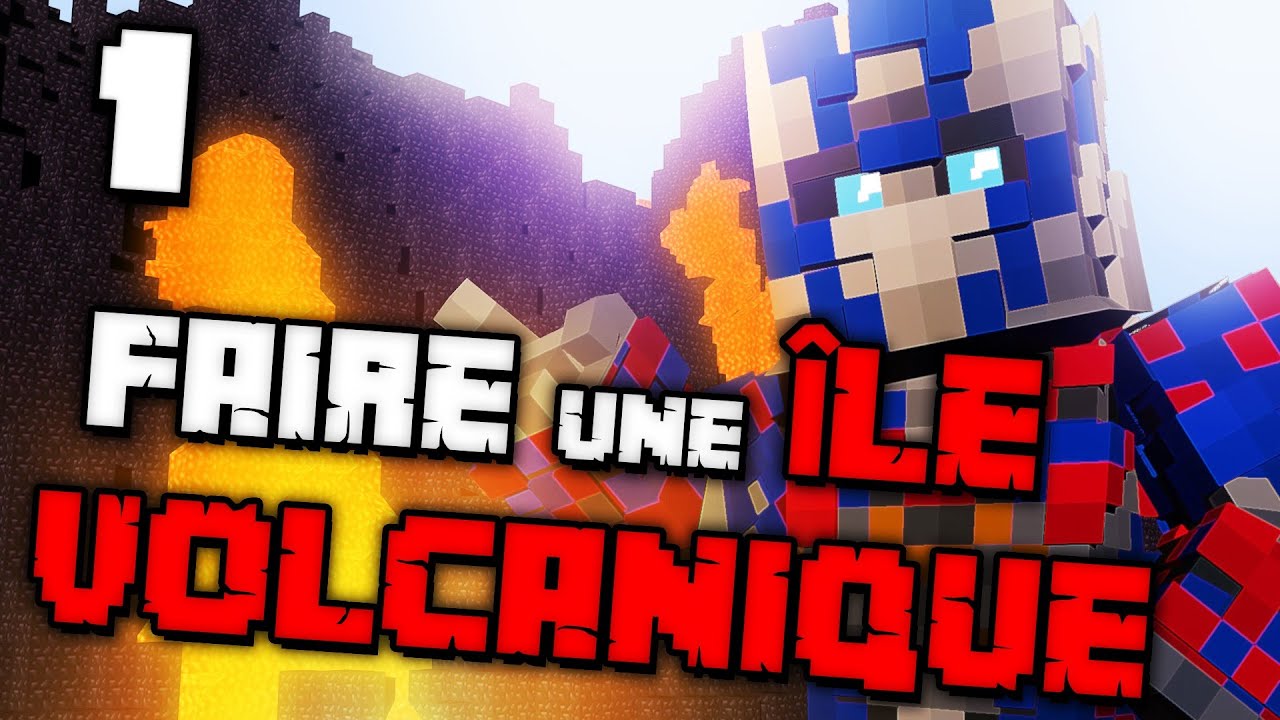 Minecraft : Faire une île volcanique ! Partie1 - YouTube