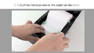 Dt4L Linerless Media Loading