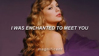 Taylor Swift - Enchanted (Taylor's Version) (Lyrics)