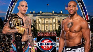 Alex pereira vs Ciryl gane | UFC Freedom 250 Full Fight Highlights