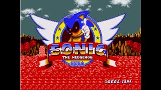 Sonic.exe Mega Drive Playthrough