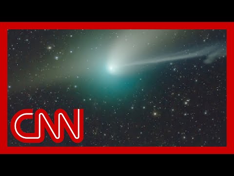 Green comet seen from Earth for first time since Stone Age